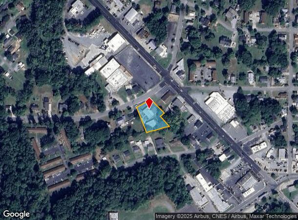 106 Albany St, Graham, NC Parcel Map