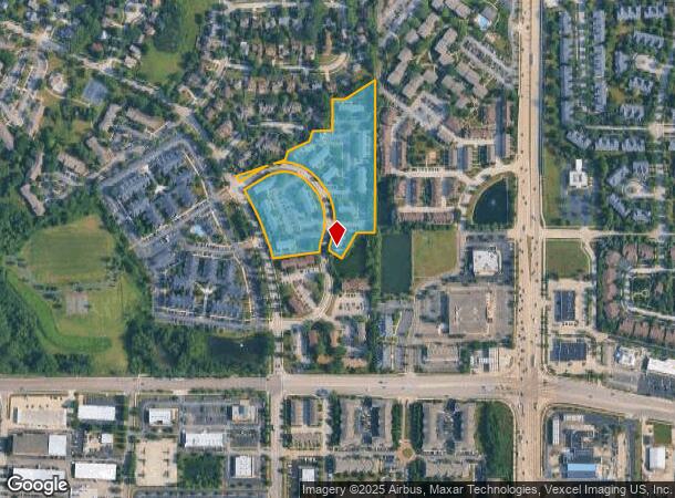 756 Inland Cir, Naperville, IL Parcel Map