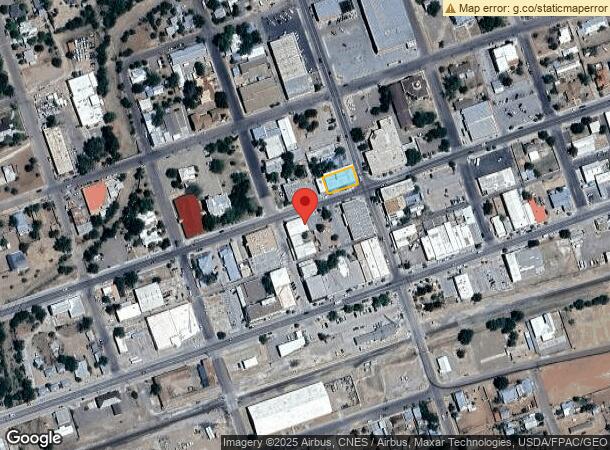  100 W Avenue E, Alpine, TX Parcel Map