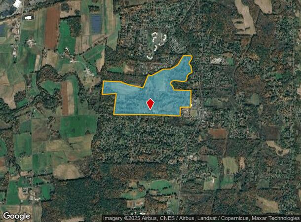  191 W Pomeroy Ln, Amherst, MA Parcel Map