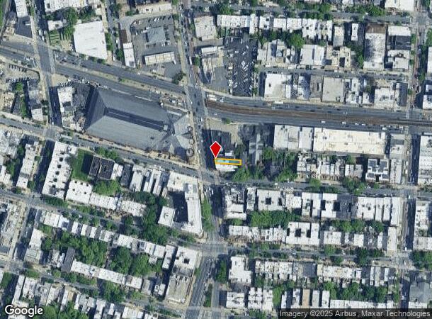  1321 Bedford Ave, Brooklyn, NY Parcel Map