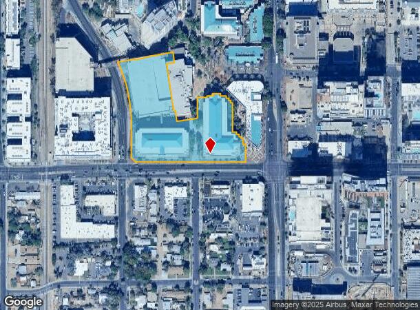  100 W University Dr, Tempe, AZ Parcel Map