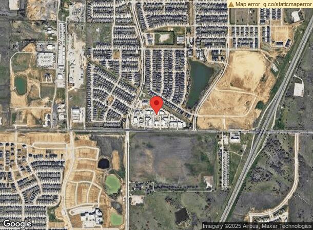  1500 Commons Cir, Argyle, TX Parcel Map