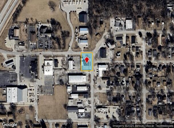829 N Ladd St, Pontiac, IL Parcel Map