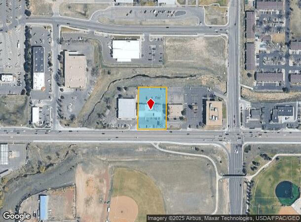2206 Dell Range Blvd, Cheyenne, WY Parcel Map