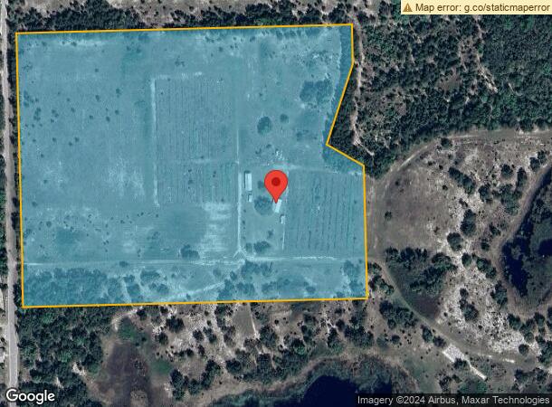  150 Beulah Church Rd, Crescent City, FL Parcel Map