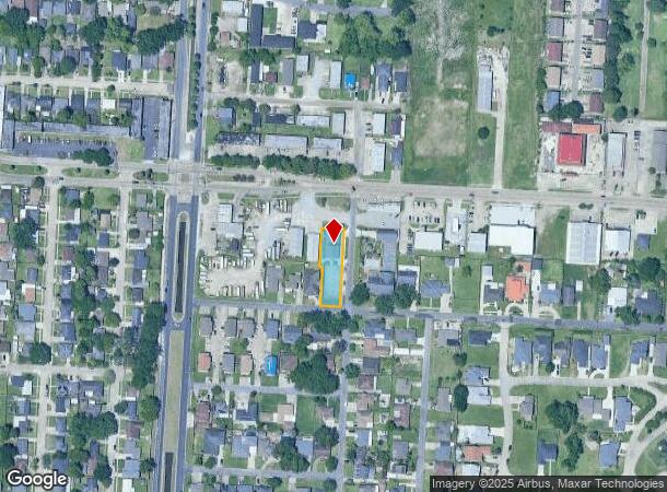 201 Roberts St, Gretna, LA Parcel Map
