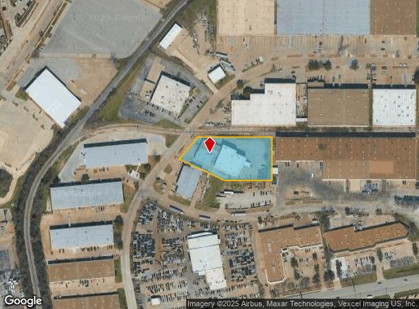 324 Exchange Dr, Arlington, TX Parcel Map