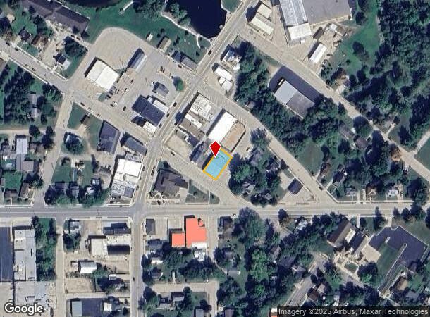 124 E Garfield Ave, Marion, WI Parcel Map