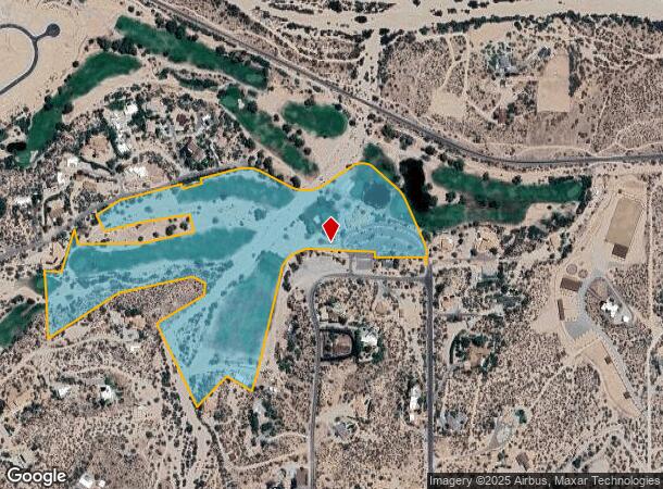  1420 N Country Club Dr, Wickenburg, AZ Parcel Map