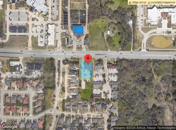  1834 Keller Pky, Keller, TX Parcel Map