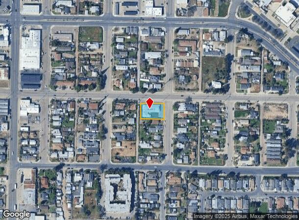  329 S A St, Porterville, CA Parcel Map