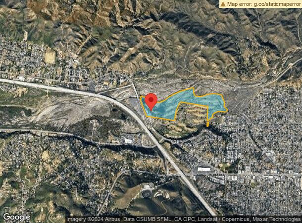  9401 Foothill Blvd, Sunland, CA Parcel Map