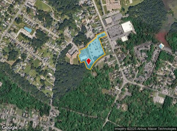  7517 N Point Rd, Sparrows Point, MD Parcel Map