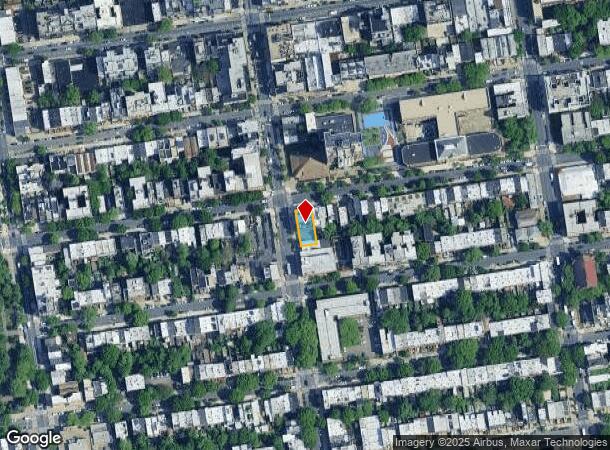 766 Lafayette Ave, Brooklyn, NY Parcel Map