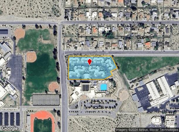  11550 Cholla Dr, Desert Hot Springs, CA Parcel Map