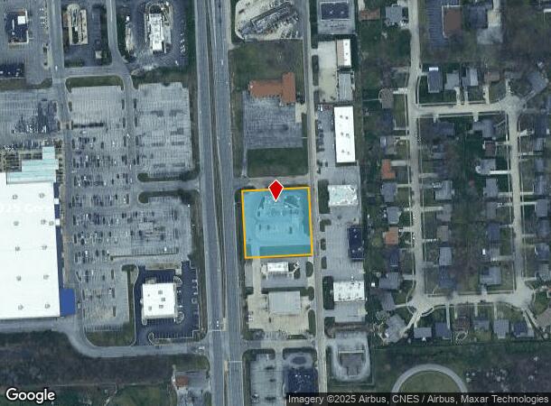 2020 N Coliseum Blvd, Fort Wayne, IN Parcel Map