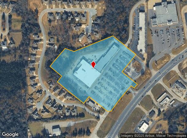 Food Outlet, Millbrook, AL Parcel Map