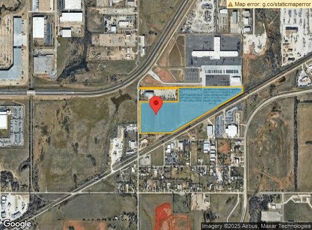  5500 S Rockwell St, Oklahoma City, OK Parcel Map