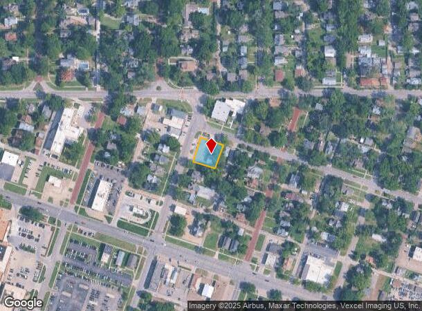  500 Sw Washburn Ave, Topeka, KS Parcel Map