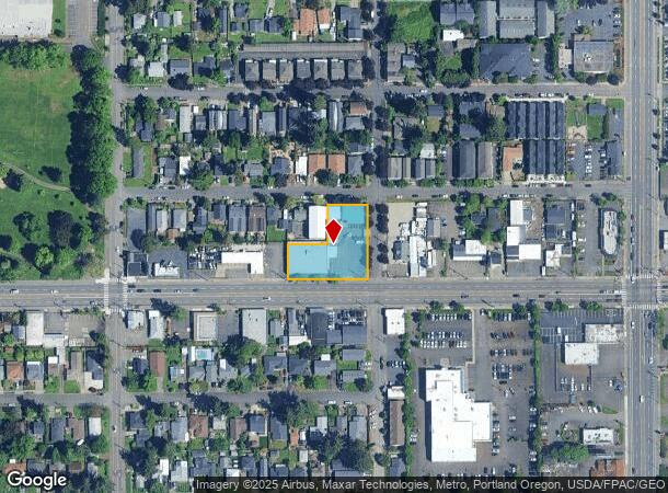 11827 Se Stark St, Portland, OR Parcel Map