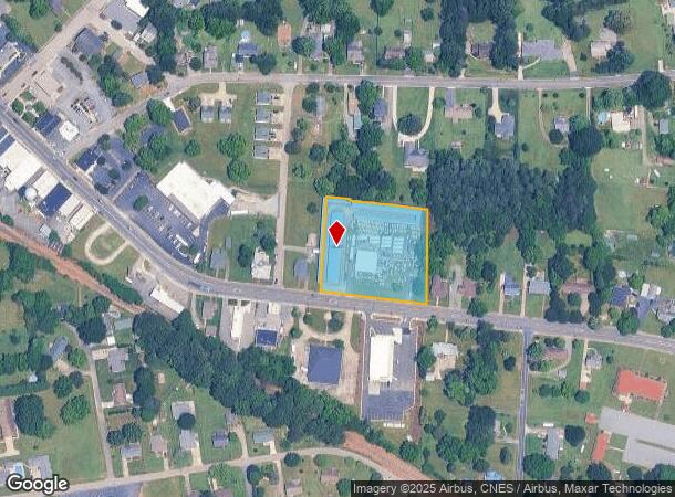 309 E Main St, Rockwell, NC Parcel Map