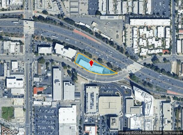  18401 Burbank Blvd, Tarzana, CA Parcel Map