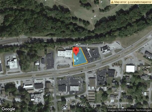  1028 S Roane St, Harriman, TN Parcel Map