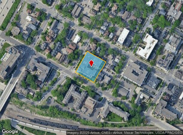  1101 University Ave Se, Minneapolis, MN Parcel Map