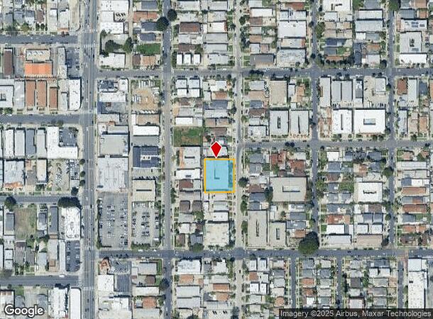  435 N Serrano Ave, Los Angeles, CA Parcel Map
