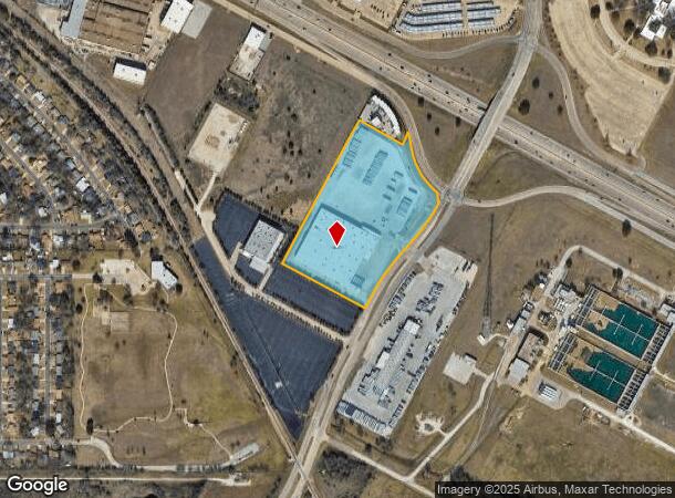  5500 Campus Dr, Fort Worth, TX Parcel Map