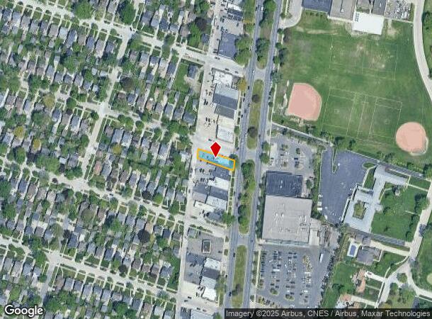  20455 Mack Ave, Grosse Pointe Woods, MI Parcel Map