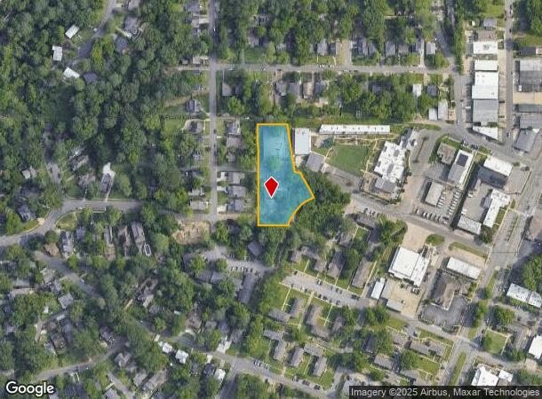 1639 28Th Ct S, Birmingham, AL Parcel Map