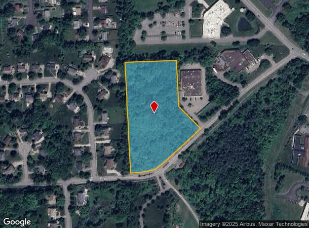  2140 Woodland Rd, Mars, PA Parcel Map