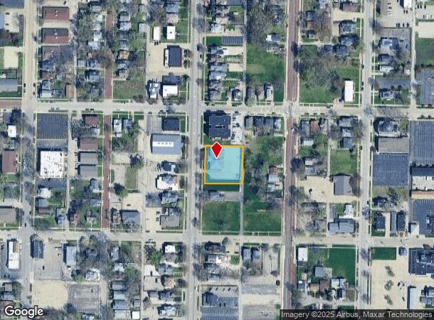  1010 S 2Nd St, Springfield, IL Parcel Map