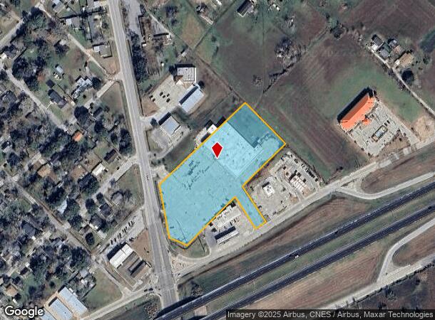 1002 N Wells St, Edna, TX Parcel Map
