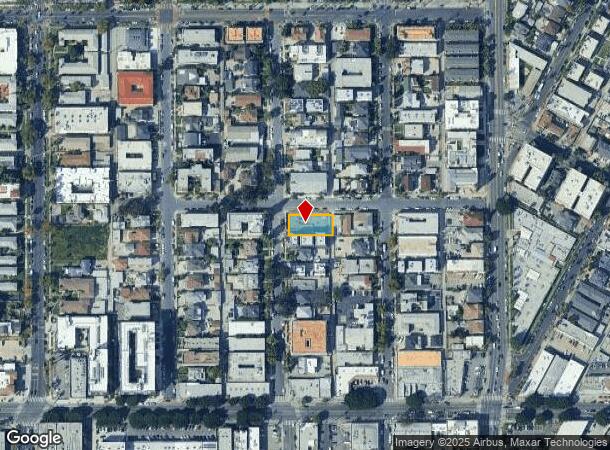  1200 Magnolia Ave, Los Angeles, CA Parcel Map