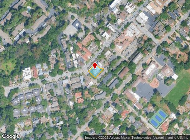  14572 Big Basin Way, Saratoga, CA Parcel Map