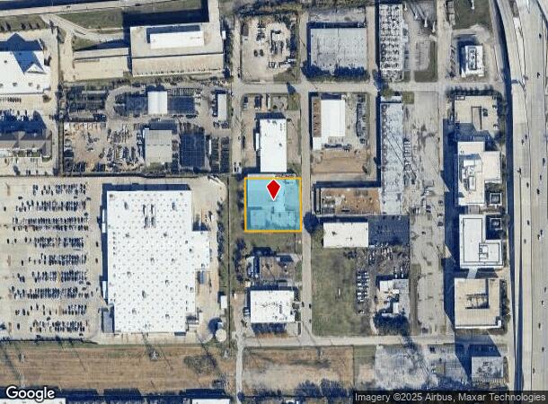 1321 N 1St St, Bellaire, TX Parcel Map