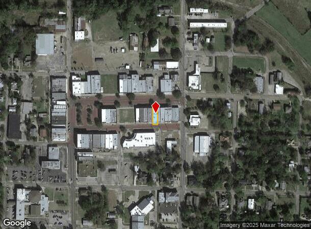  1113 Main St, Commerce, TX Parcel Map