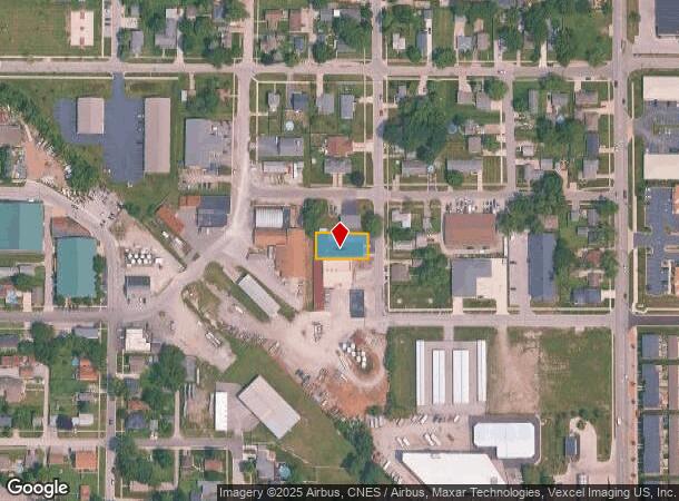  407 Thomas St, Crown Point, IN Parcel Map