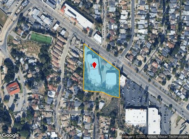  6400 Foothill Blvd, Tujunga, CA Parcel Map