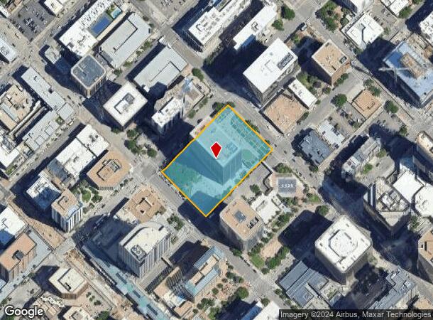  1225 17Th St, Denver, CO Parcel Map