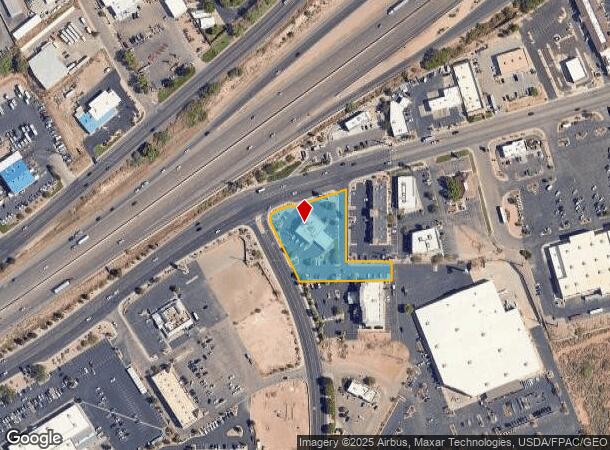 2722 Red Cliffs Dr, Saint George, UT Parcel Map