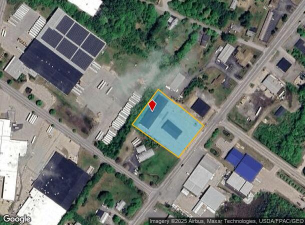 598 Elm St, Biddeford, ME Parcel Map