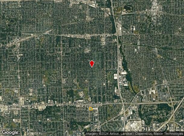  1643 S Ardmore Ave, Villa Park, IL Parcel Map