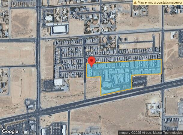  6614 Blue Diamond Rd, Las Vegas, NV Parcel Map