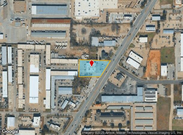 2504 S Cooper St, Arlington, TX Parcel Map