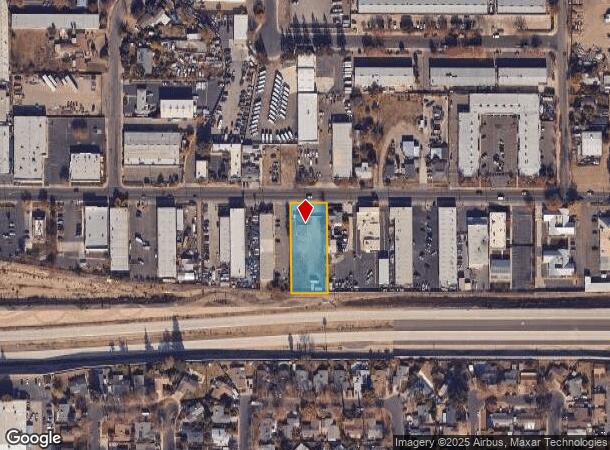  1208 Kansas Ave, Modesto, CA Parcel Map