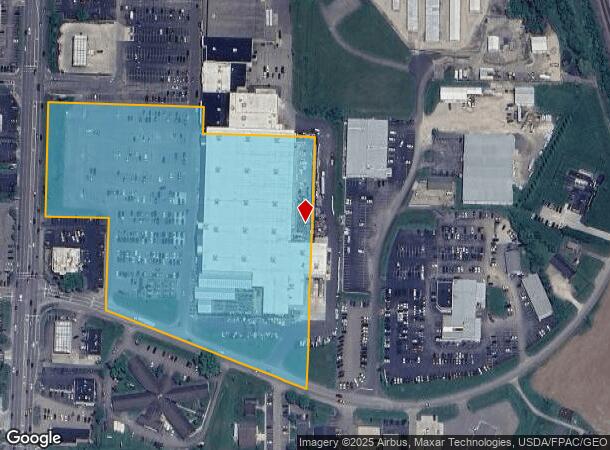 867 N Bridge St, Chillicothe, OH Parcel Map